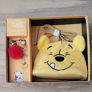 Winnie The Pooh Crossbody With Bag Charms